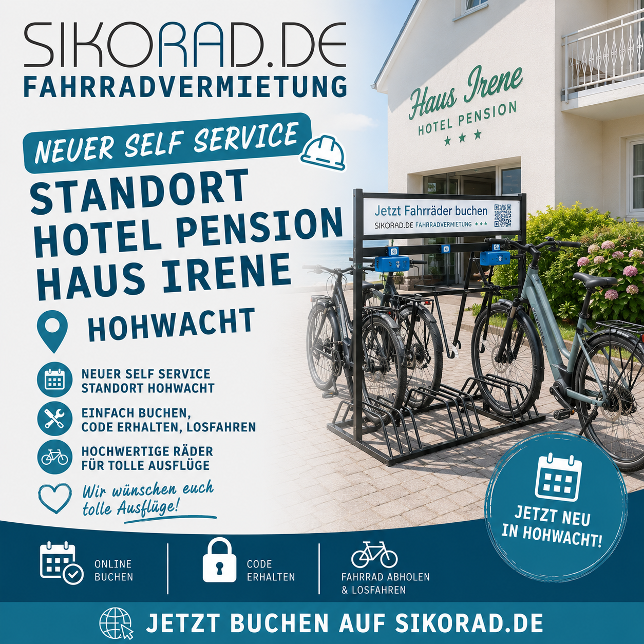 Sikorad Self-Service Standort Hotel Pension Haus Irene in Hohwacht
