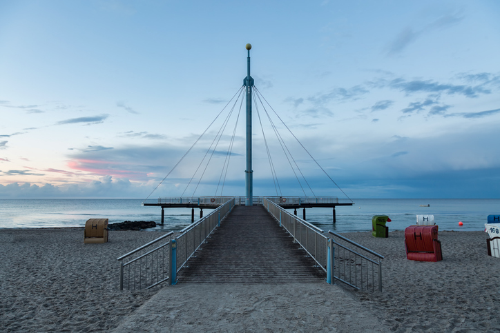 Seebrücke in Hohwacht