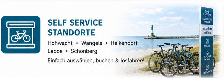 Sikorad Self Service Fahrradvermietung